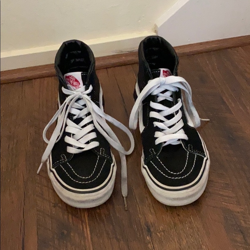 Black Hightop Old Skool Vans